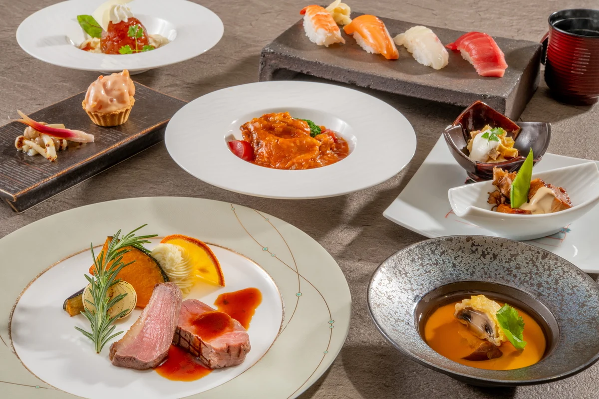 アートホテル成田 オータムパーティープランの料理