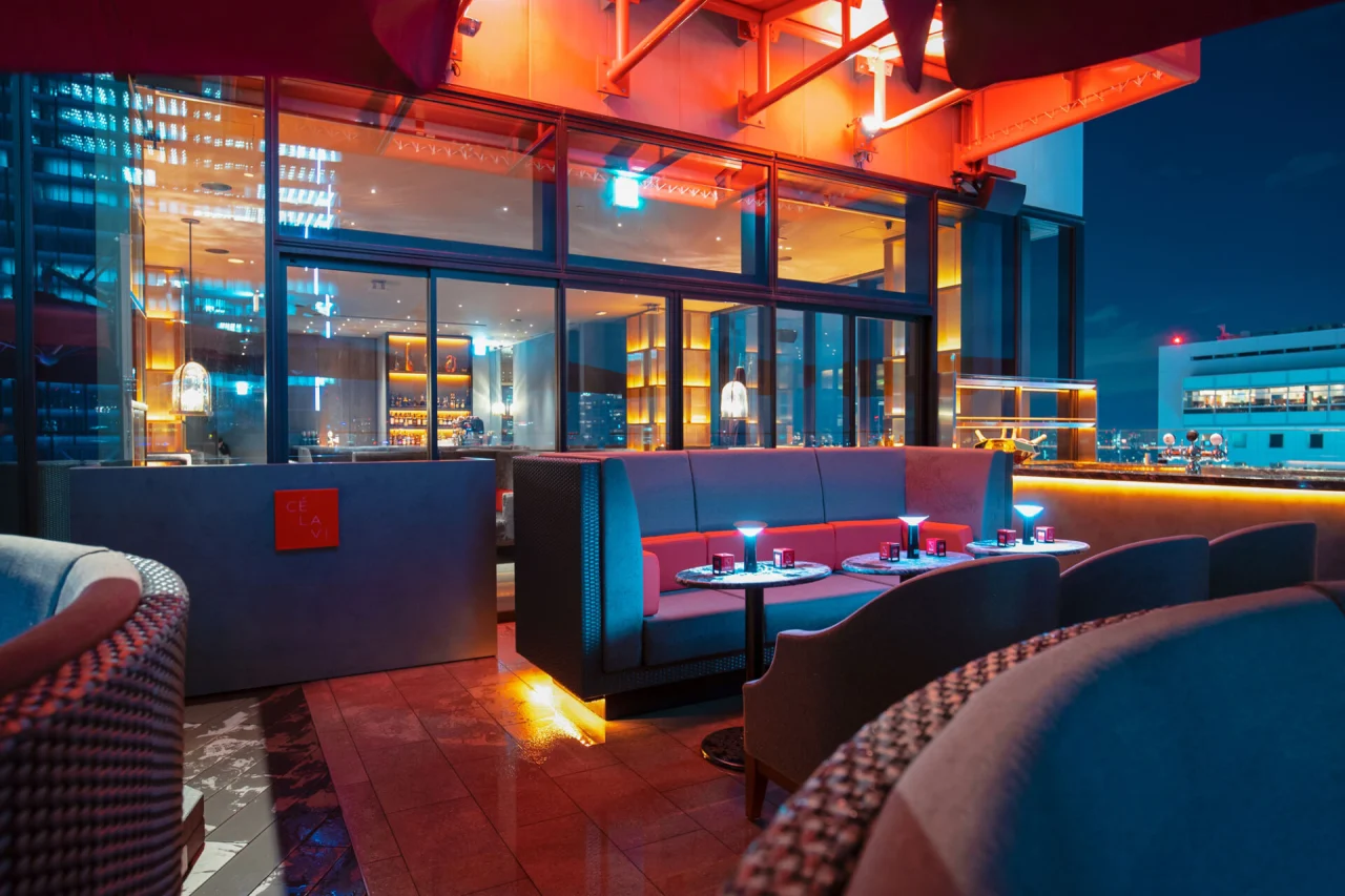 CÉ LA VI TOKYO RESTAURANT & SKY BAR・夜景